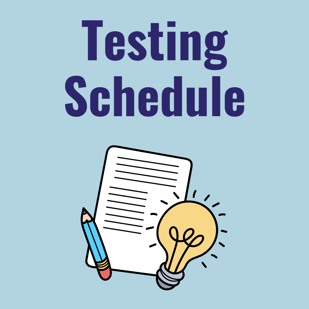  Testing Calendar 24-25